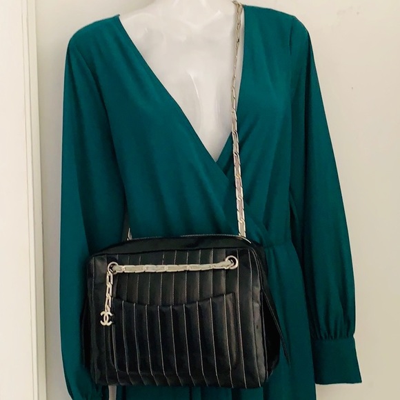 CHANEL Quilted Vertical Mademoiselle Camera Case - Picture 4 of 16